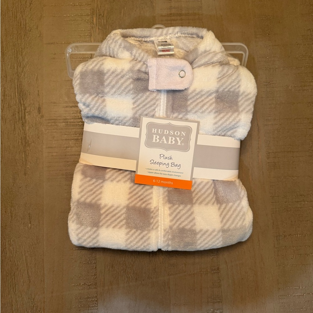 Hudson Baby Medium 6-12m Fleece Sleep Sack